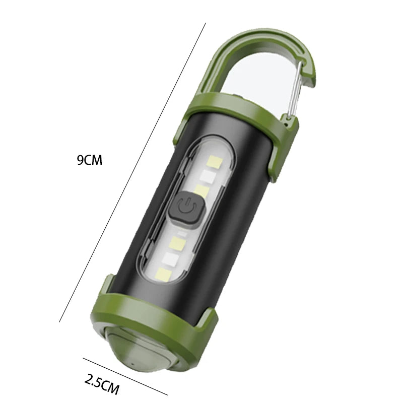 Wiederaufladbare Schlüsselanhänger-Taschenlampen