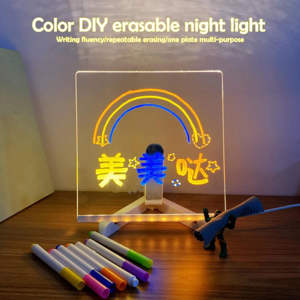 Acryl-LED-Schreib-Nachrichtentafel, leuchtende Acryl-Nachrichtentafel