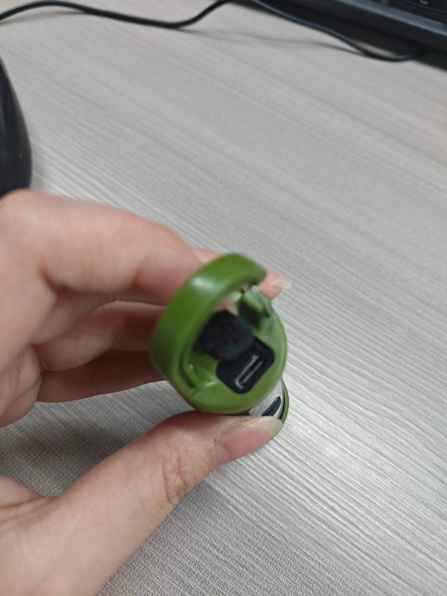 Wiederaufladbare Schlüsselanhänger-Taschenlampen