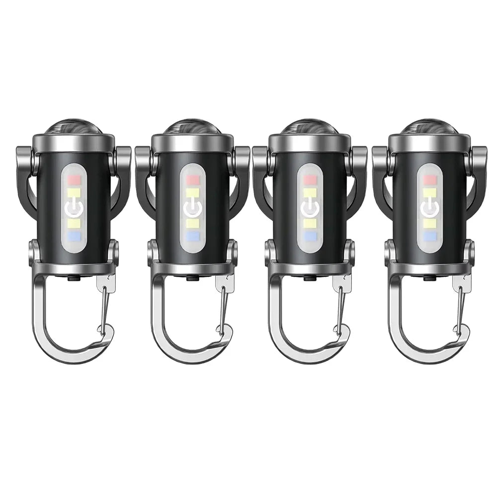 Wiederaufladbare Schlüsselanhänger-Taschenlampen