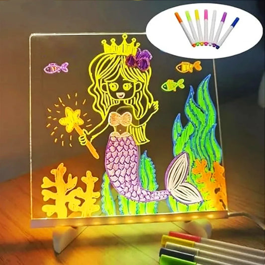 Acryl-LED-Schreib-Nachrichtentafel, leuchtende Acryl-Nachrichtentafel