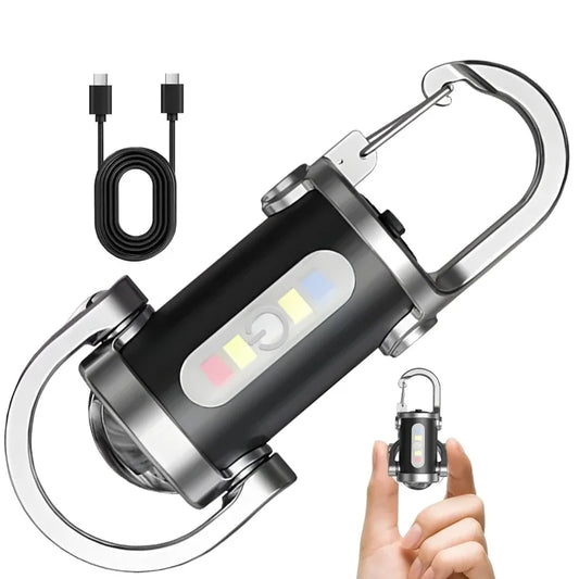 Wiederaufladbare Schlüsselanhänger-Taschenlampen