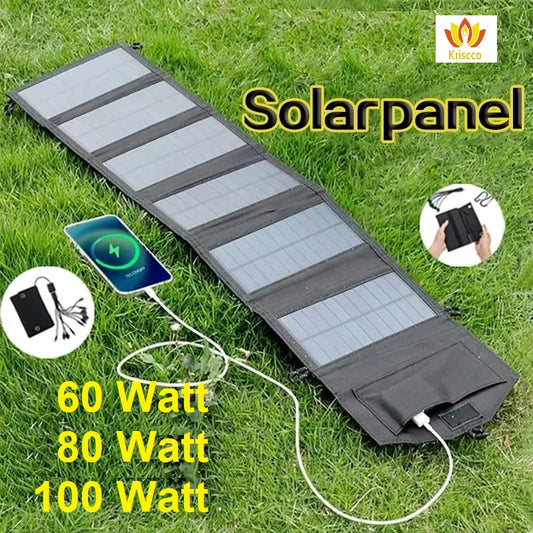 100W 80W 60W 5V USB tragbares Ladegerät für Handy Outdoor